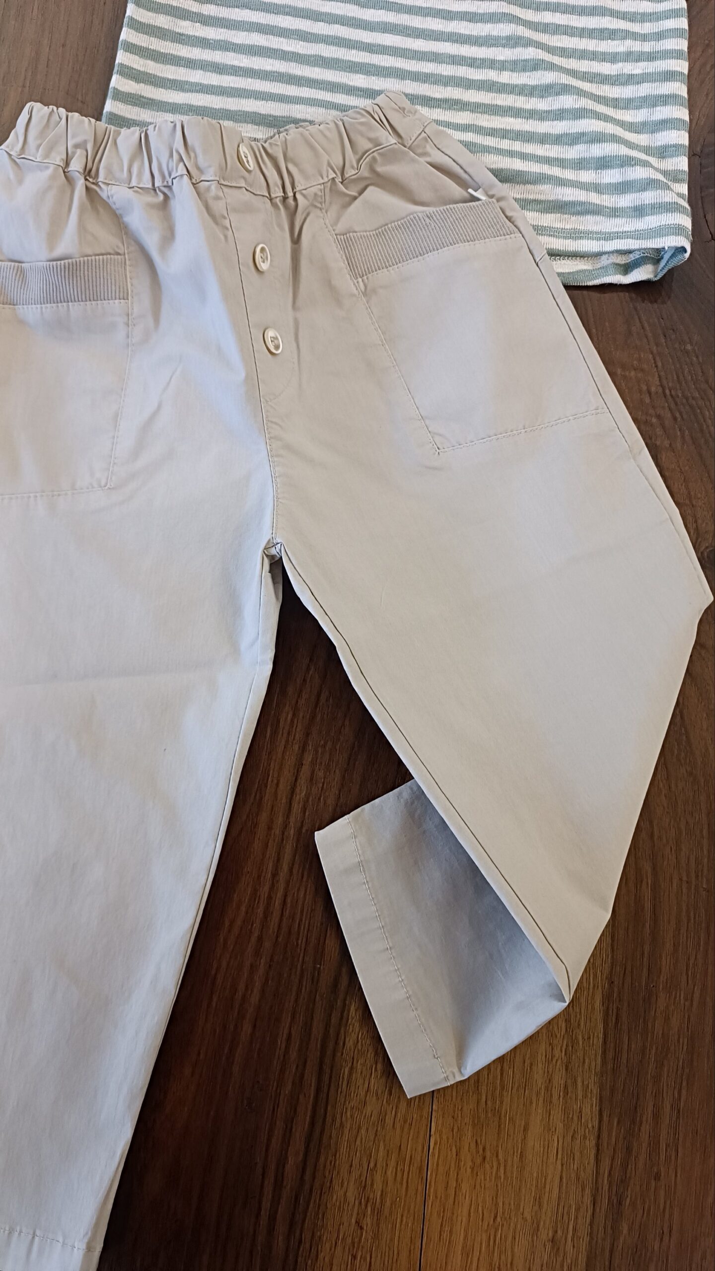 PANTALONE LUNGO COTONE ONE + IN THE FAMILY