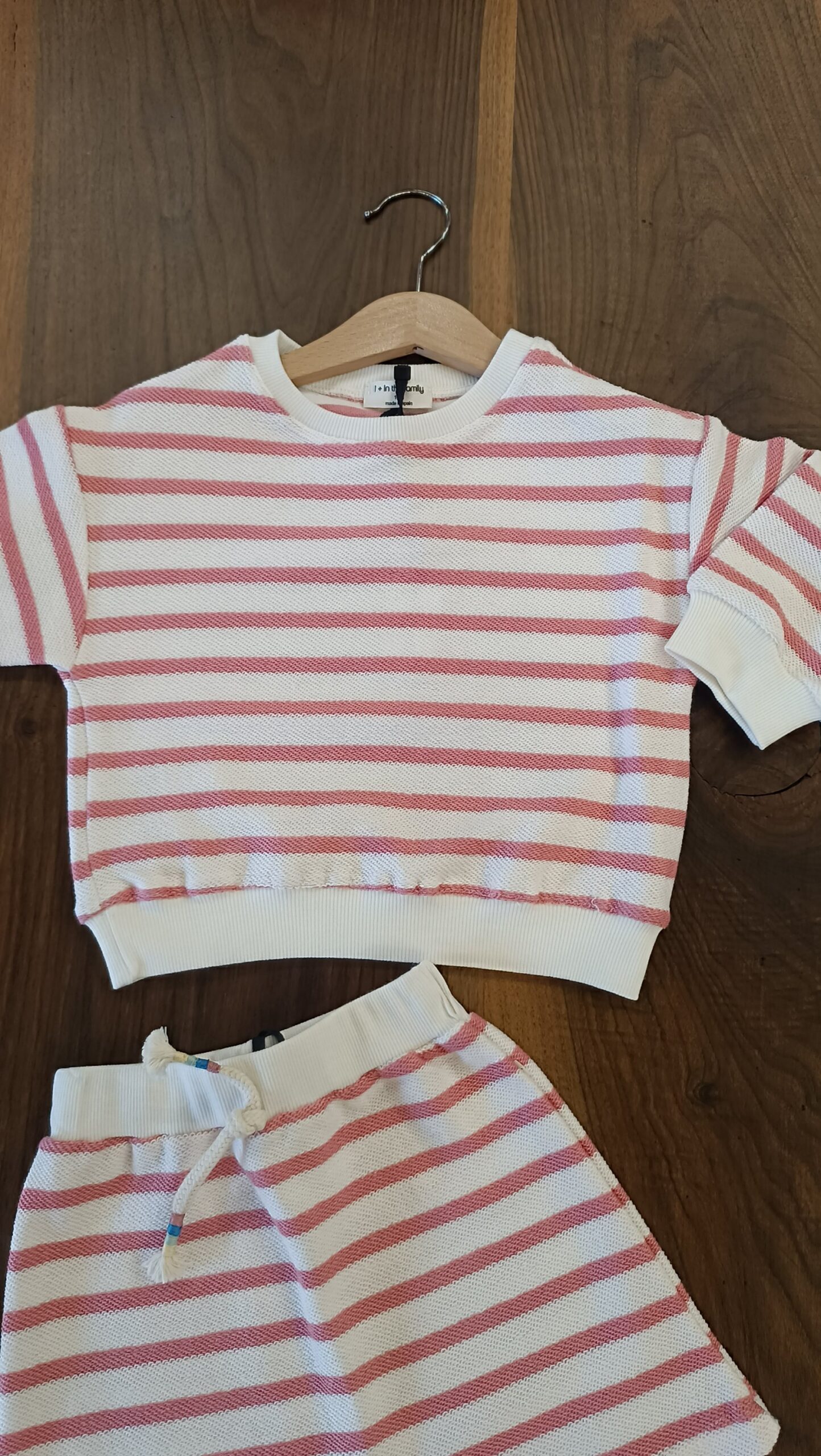 PANTALONE CORTO COTONE ONE + IN THE FAMILY - immagine 3