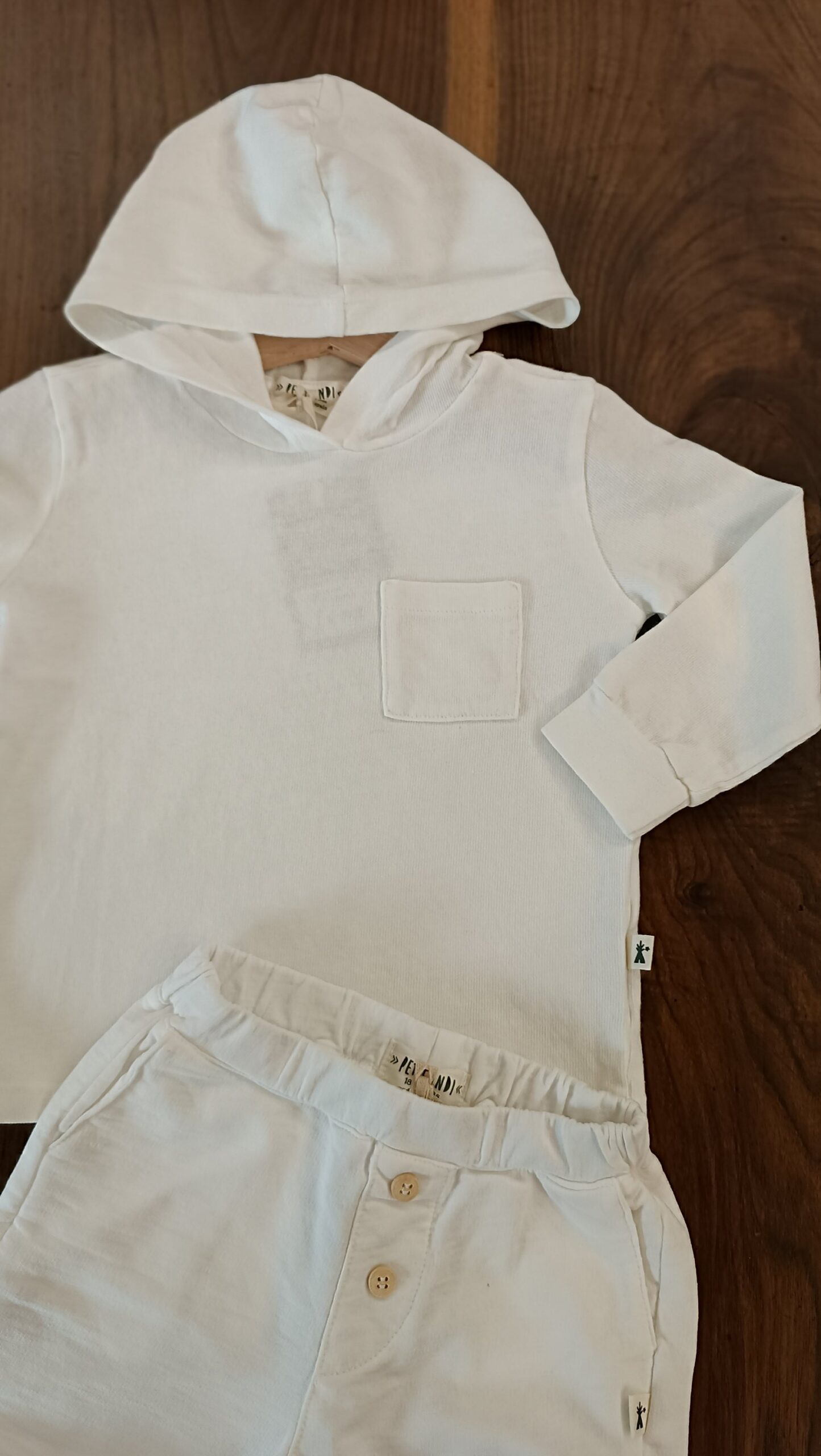 FELPA CAPPUCCIO MASCHIO/UNISEX COTONE PETIT INDI