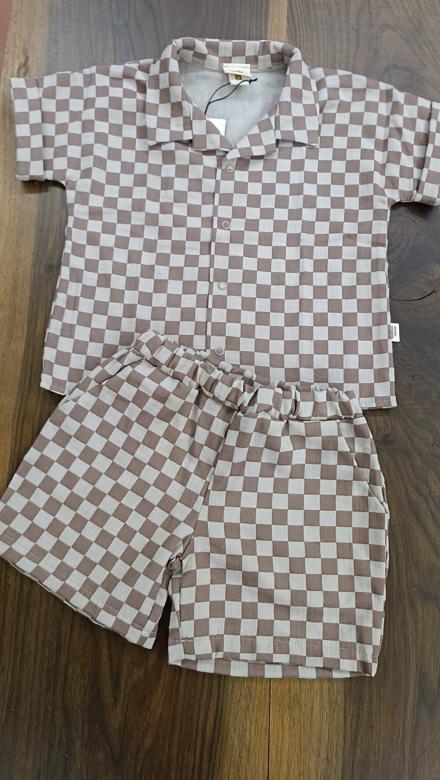 PANTALONE CORTO SCACCHI