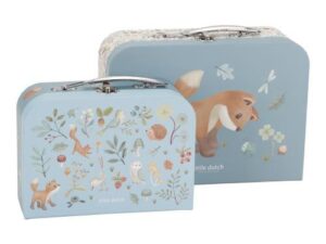 SET VALIGETTE cartone volpe